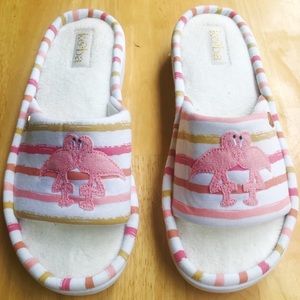 Size 7 Kooba Flamingo Slippers